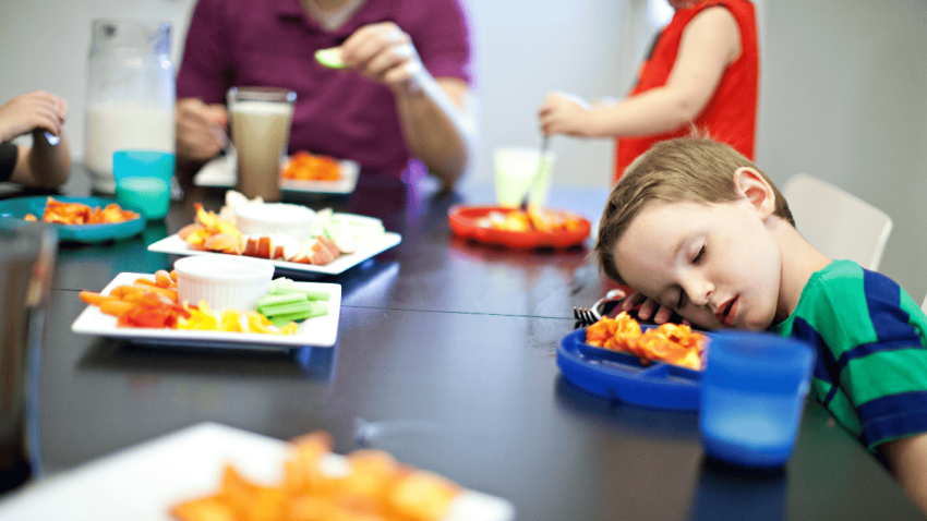 Why do I feel sleepy after being full